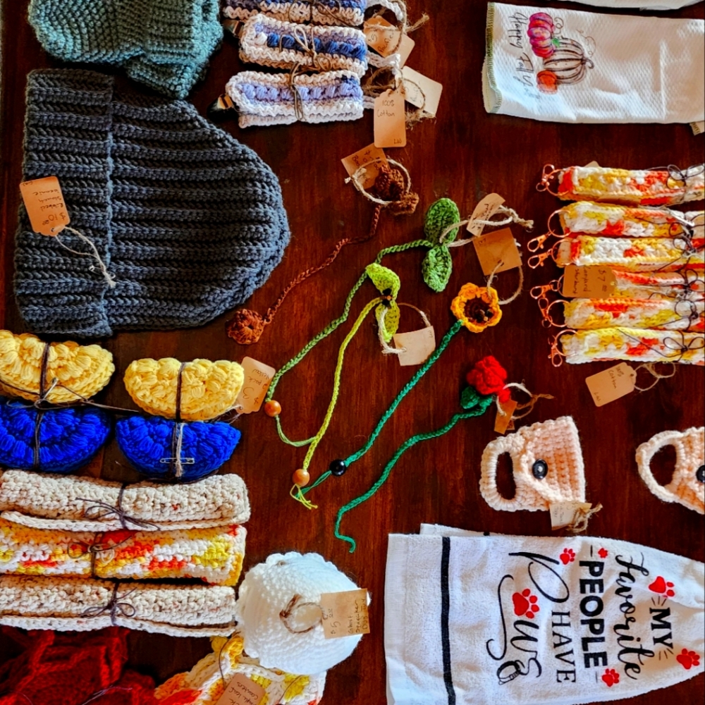 Handmade Items, Crochet, Clothes, Shoes, and more!